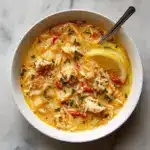 Lemon Chicken Orzo Soup Recipe