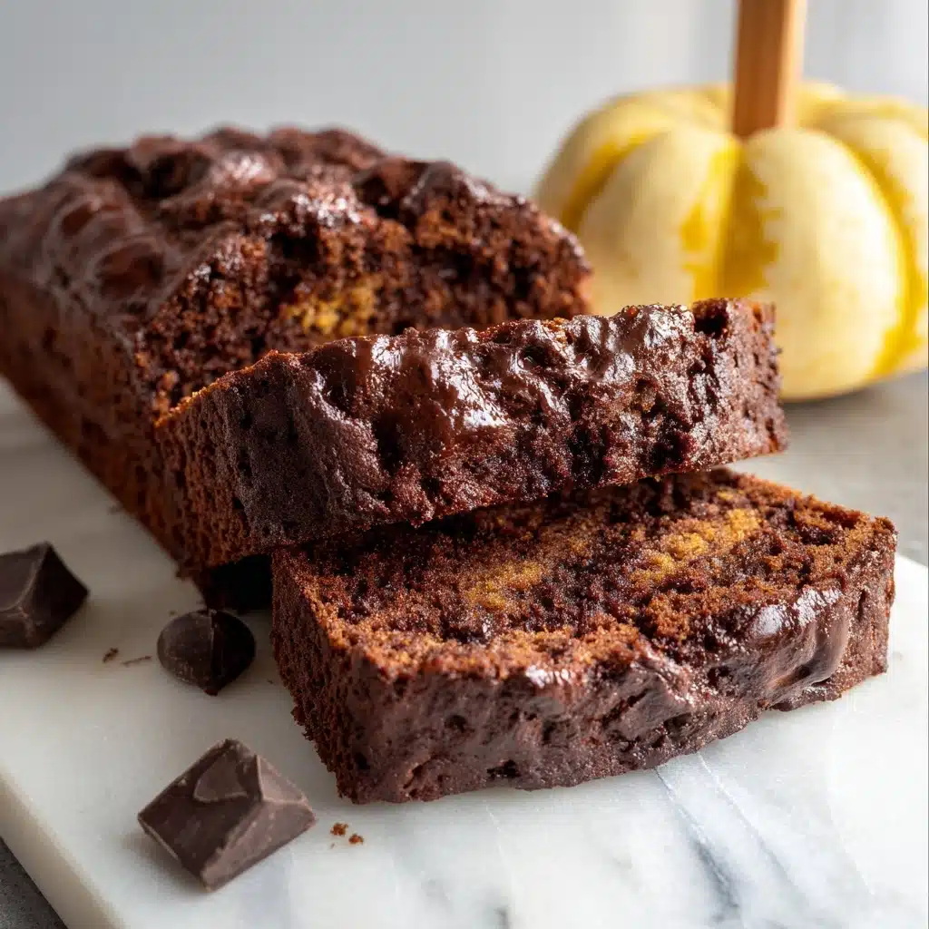 Moist Chocolate Pumpkin Bread Recipe - Recipe Image