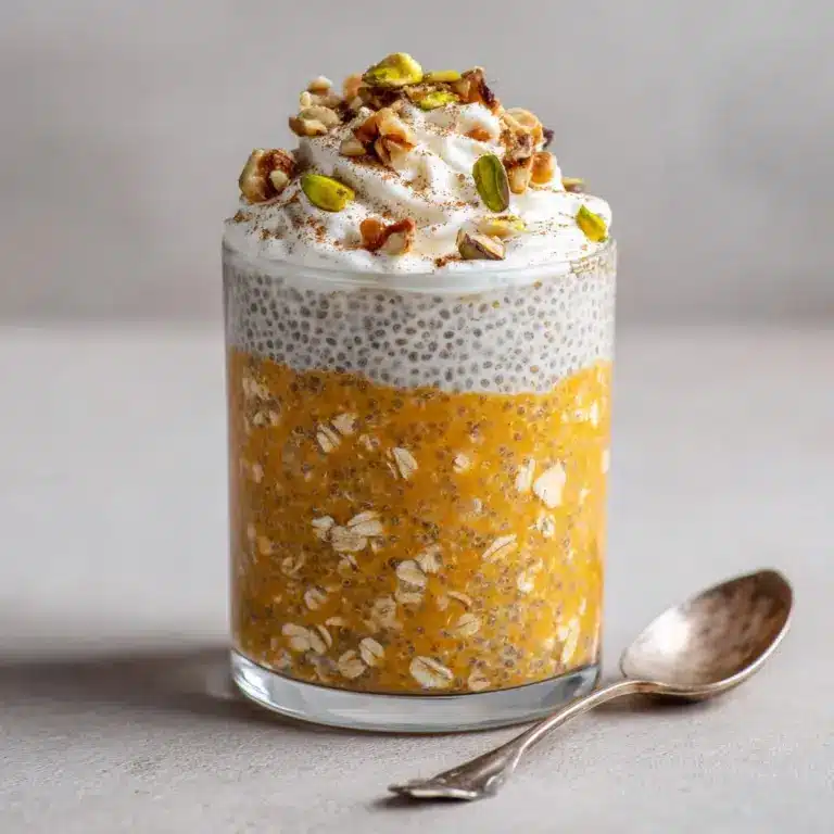 Easy Pumpkin Spice Overnight Oats Recipe