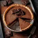 Dark Chocolate Chess Pie Recipe
