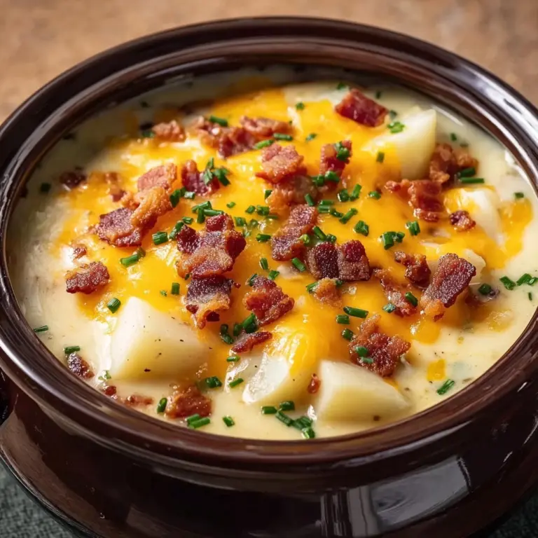 Crock Pot Crack Potato Soup Recipe