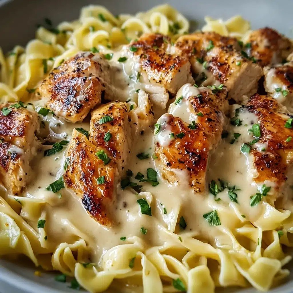 One-Pan Chicken with Buttered Noodles Recipe - Recipe Image