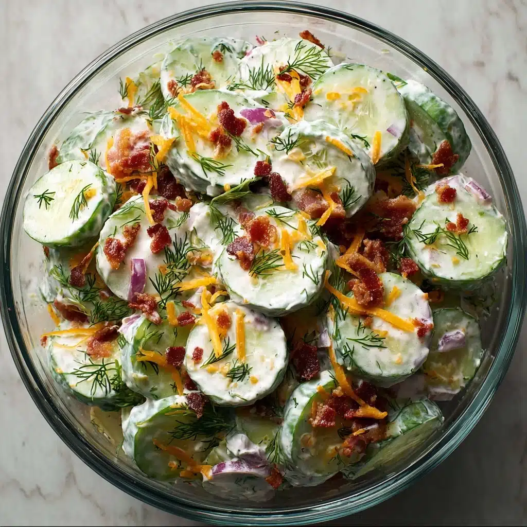 Classic Cucumber Ranch Crack Salad Recipe - Recipe Image
