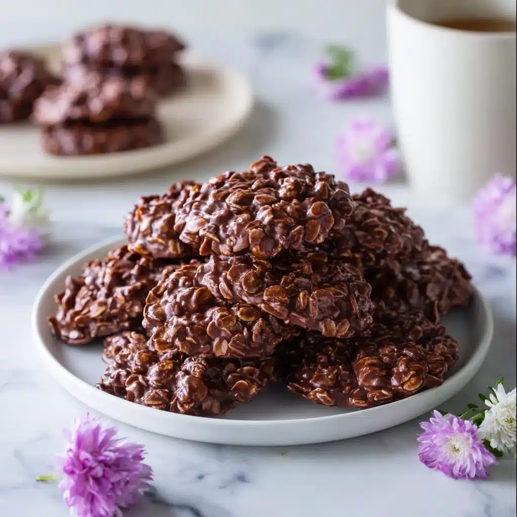 No Bake Cookies Recipe - Recipe Image