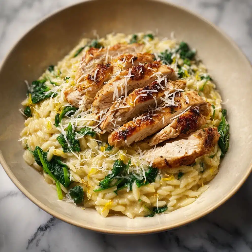 Lemon Chicken Orzo Recipe - Recipe Image