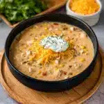 Creamy White Chicken Chili with Cream Cheese Recipe