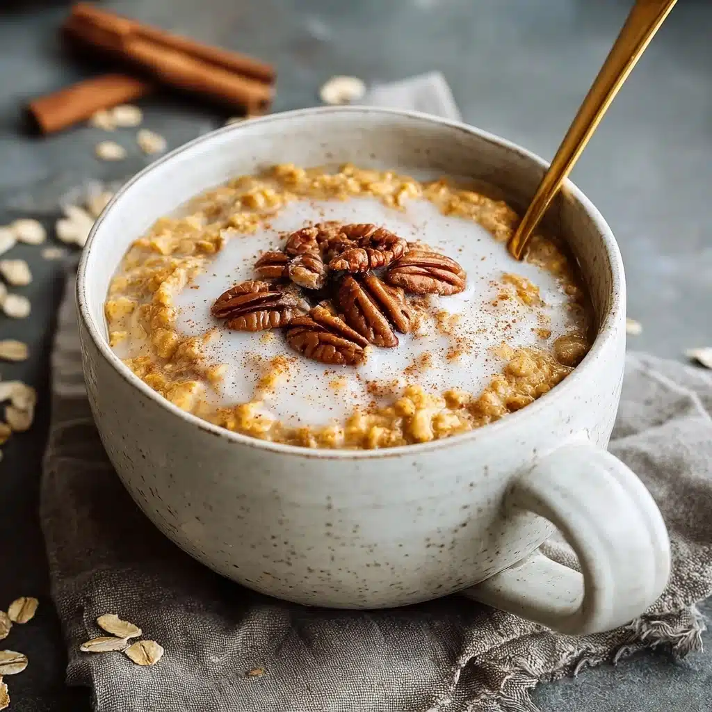 Slow Cooker Pumpkin Pie Oatmeal Recipe - Recipe Image