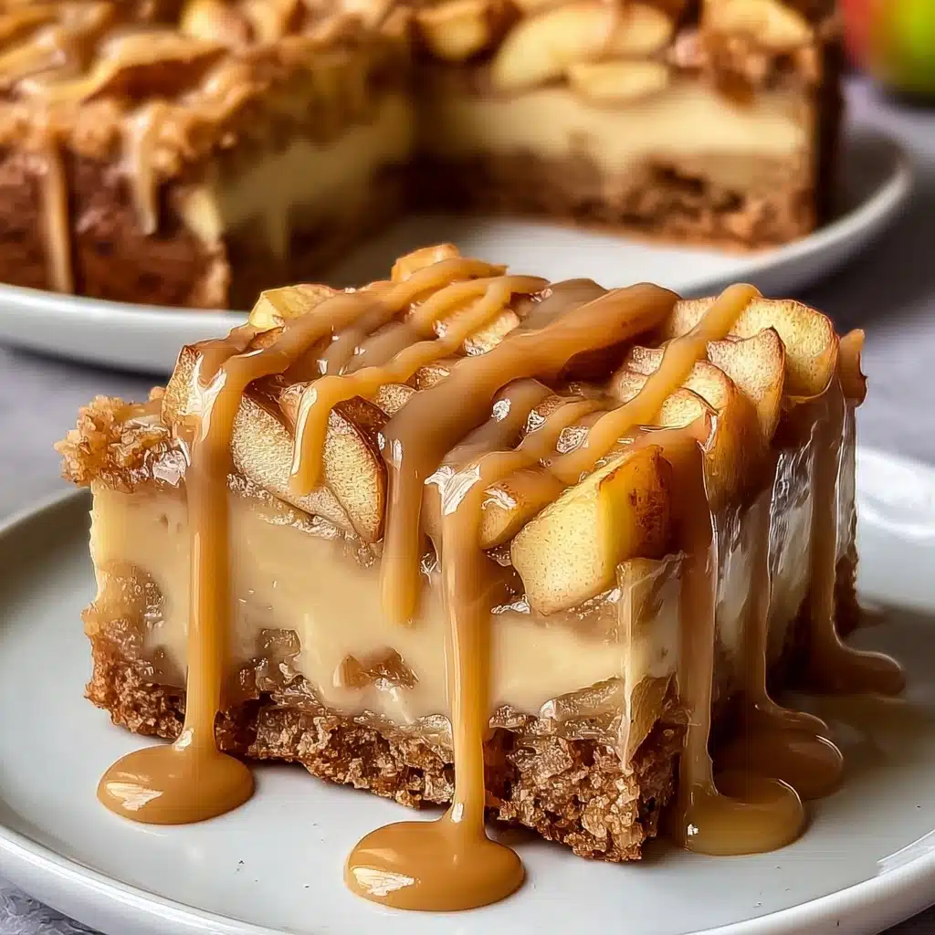 Apple Brownies Delight with Maple Glaze Recipe - Recipe Image