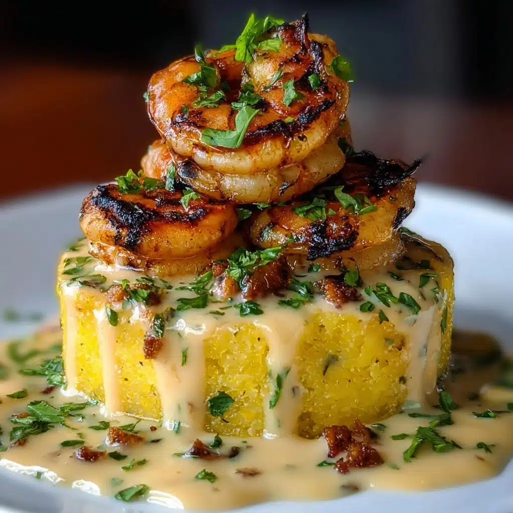 Garlic Shrimp Mofongo Recipe - Recipe Image