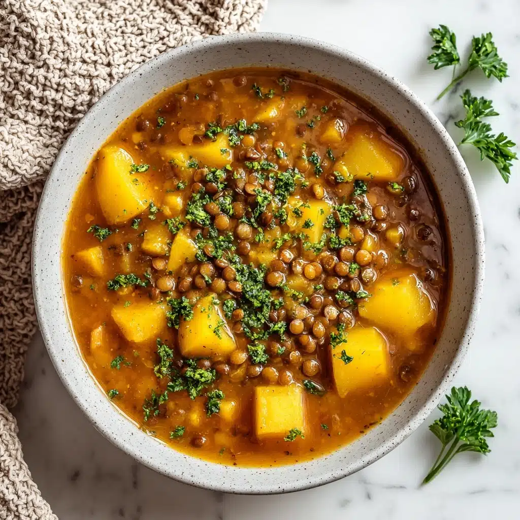 Lentil Potato SoupIngredients: Recipe
