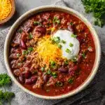 Best Ground Beef Stovetop Chili Recipe