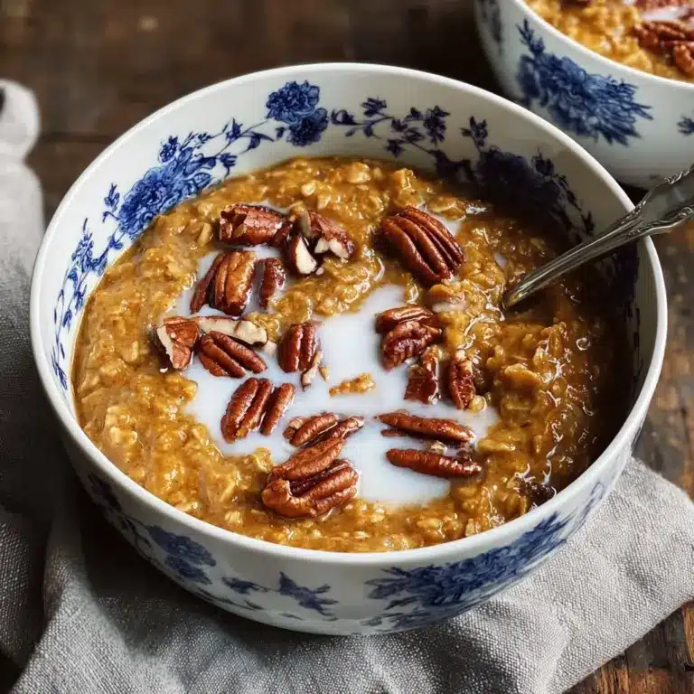 Slow Cooker Pumpkin Pie Oatmeal Recipe