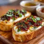 Hot Honey Garlic Bread Pizza Recipe