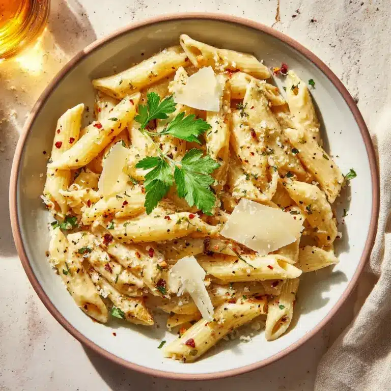 One Pot Creamy Garlic Pasta (Just 20 Minutes!) Recipe