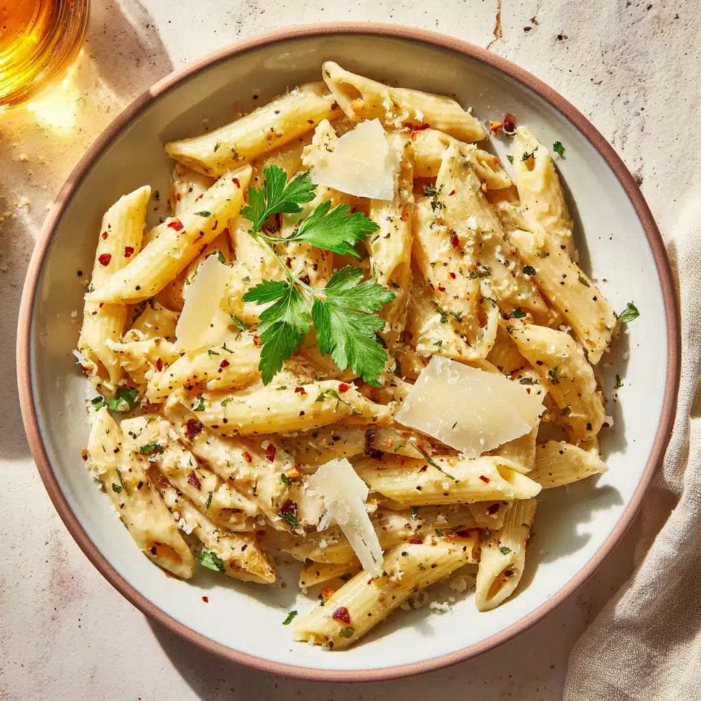 One Pot Creamy Garlic Pasta (Just 20 Minutes!) Recipe - Recipe Image