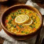 Lemon Lentil Soup Recipe