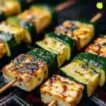 Garlic Butter Zucchini Skewers Recipe