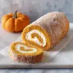 Fall Pumpkin Spice Roll Cake Recipe