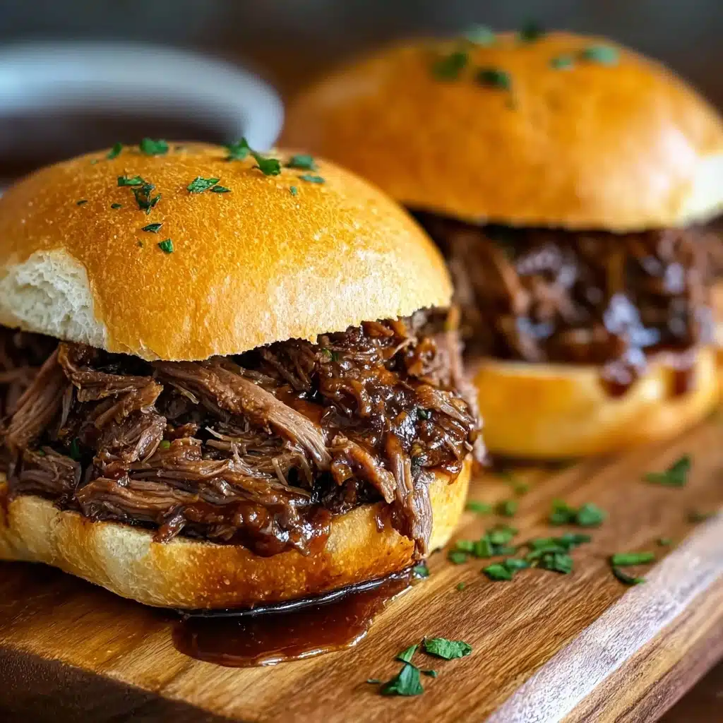 Crockpot French Dip Sandwiches Recipe - Recipe Image
