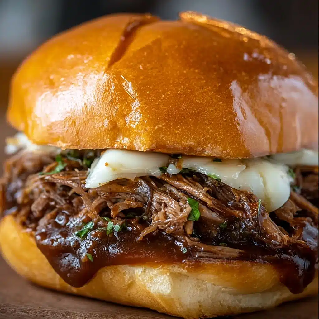 Crockpot French Dip Sandwiches Recipe - Recipe Image