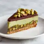 Chocolate Pistachio Ganache Tart Recipe
