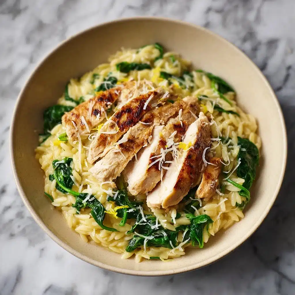 Lemon Chicken Orzo Recipe - Recipe Image