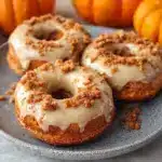 Pumpkin Spice Donuts with Maple Cream Cheese Glaze Recipe
