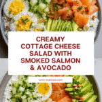 Cottage Cheese Salad With Smoked Salmon & Avocado Recipe