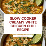 Slow Cooker Creamy White Chicken Chili Recipe