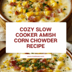 Slow Cooker Amish Corn Chowder Recipe