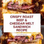 Roast Beef & Cheddar Melt Sandwich Recipe