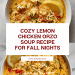 Lemon Chicken Orzo Soup Recipe