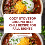 Best Ground Beef Stovetop Chili Recipe