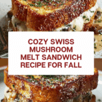 Swiss Mushroom Melt Sandwich Recipe