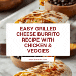 Easy Grilled Cheese Burrito Copycat Recipe