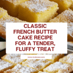 Perfect French Butter Cake Recipe