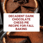 Dark Chocolate Chess Pie Recipe