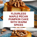 Flourless Maple Pecan Pumpkin Ginger Cake Delight Recipe