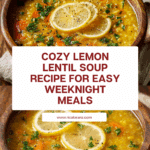 Lemon Lentil Soup Recipe