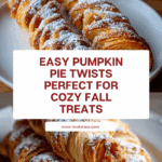 Pumpkin Pie Twists That Will Make Your Fall Cozy and Sweet Recipe
