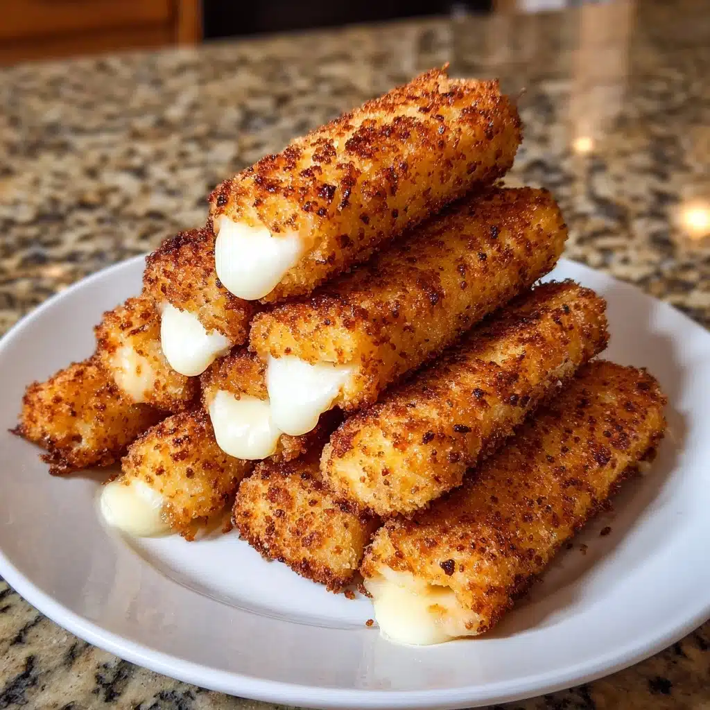 Crispy Mozzarella Sticks Recipe for Cheesy Perfection Recipe - Recipe Image