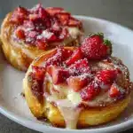 cake Sweet Rolls with Cream Cheese Glaze Recipe