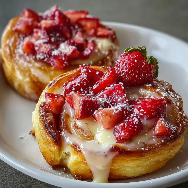 cake Sweet Rolls with Cream Cheese Glaze Recipe