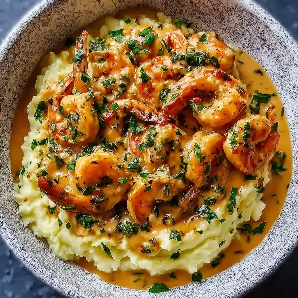 Creamy Garlic-Paprika Shrimp Skillet Recipe - Recipe Image
