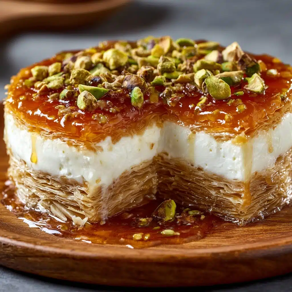 Honey Baklava Cheesecake Recipe - Recipe Image