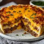 Impossible Cheeseburger Pie Recipe