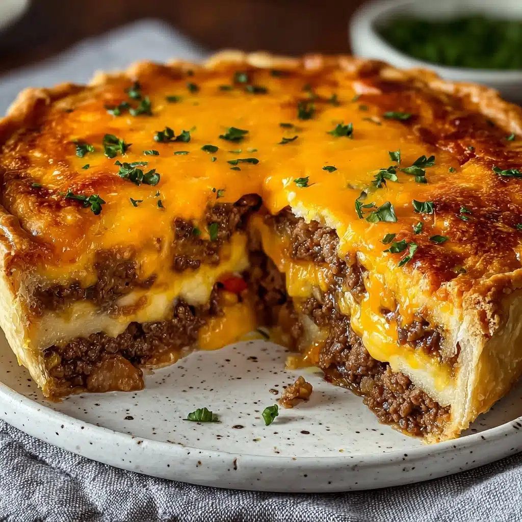 Impossible Cheeseburger Pie Recipe - Recipe Image