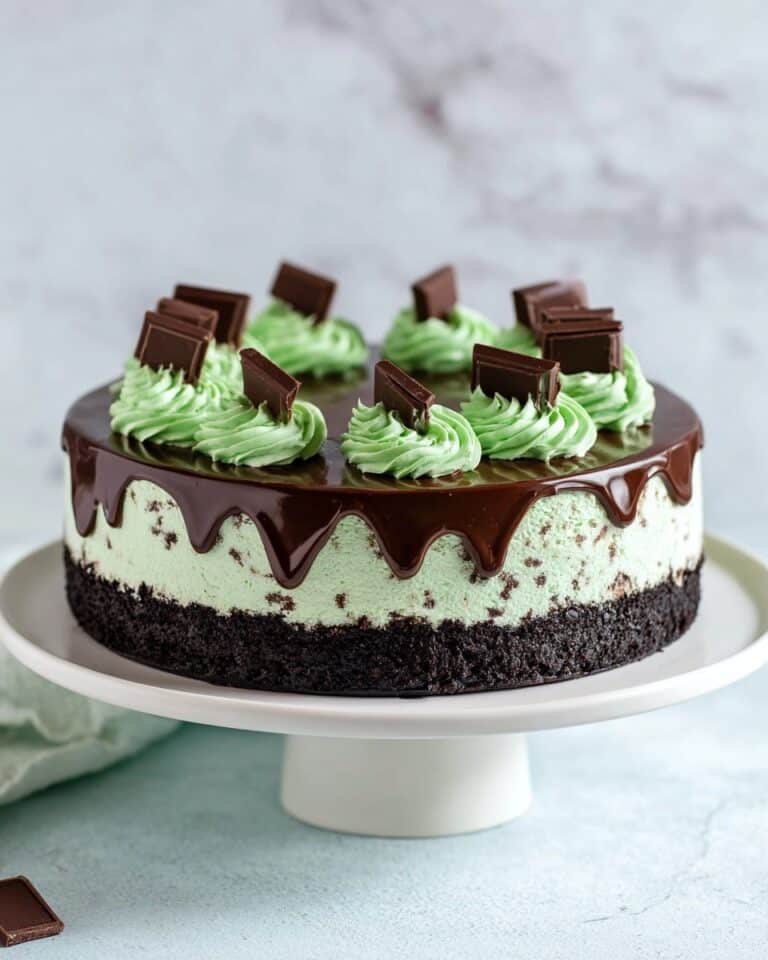 Mint Chocolate Cheesecake Recipe
