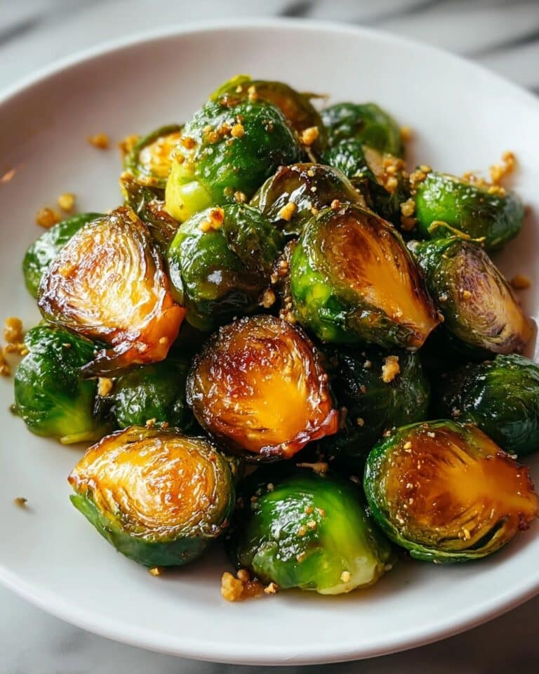 Irresistible Orange Maple Glazed Brussels Sprouts Recipe