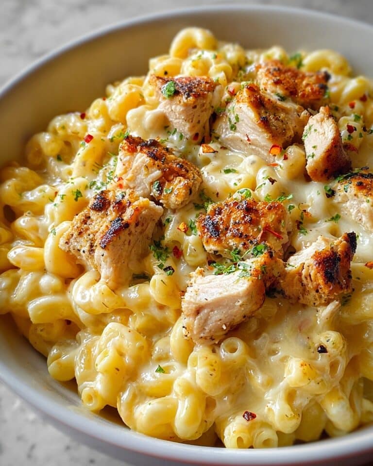 Honey Pepper Chicken Mac and Cheese Recipe